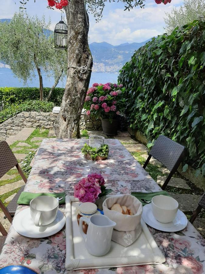 Villa Sul Lago Con Pontile Privato A Brenzone Sul Garda - Unique And Exclusive Exteriér fotografie